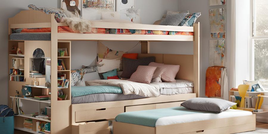 Die besten Kinderbetten für kleine Räume